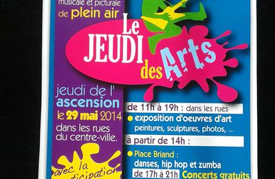 Rendez-vous au Jeudi des Arts !