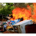 Feu de déchets à Noël - Joyeuse Pollution à Tous !!