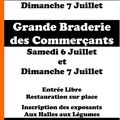 Braderie et vide-greniers de l'E.C.A. à Nogent-le-Roi