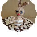 Tuto amigurumi : Petit lapin rayé