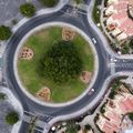 Rond-point à Maspalomas (Espagne)