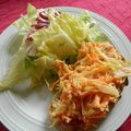 tartine de coleslaw au jambon