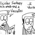 Le week-end du Président SARKOZY.