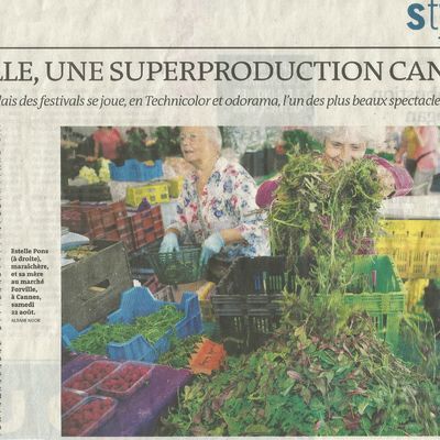 On parle de Forville et de nous dans le Monde du 28 Aout 2015