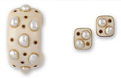 Bulgari, Buccellati, South Sea cultured pearl & Trianon