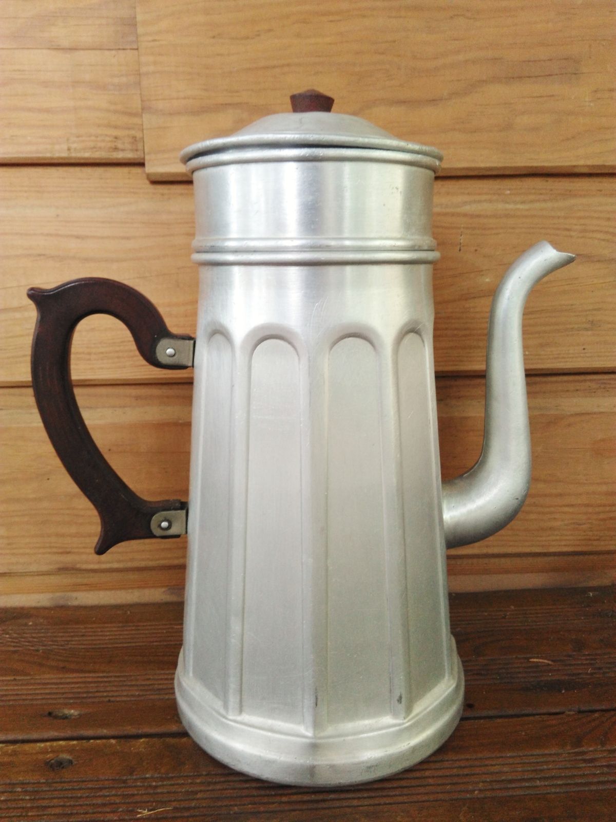 ancienne cafetière alu