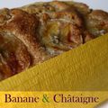 Biscuit moelleux banane & châtaigne