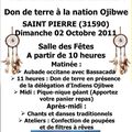 Des indiens "Anishinaabes" à St Pierre