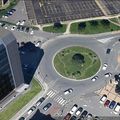 Rond-point à Charleroi (Belgique)