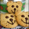 Teddy bear cookies (cookies petits oursons)