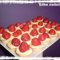 Mini tarte aux fraise 