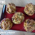 Muffins salés au Pain Rassis