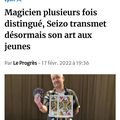 Article journal "Le Progrès"