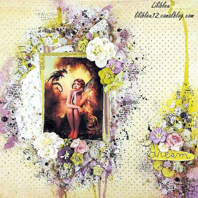 Page "Dream" - Challenge 214 - DT 52 Rue ScrapCopines