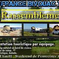Rassemblement des baroudeurs de "France Bivouac et Tourisme" dans la vallée de l'Ain. 2019