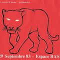 The Stranglers - Jeudi 29 Septembre 1983 - Espace BASF Paris