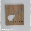 DIY déco récup : faire un cadre guitare en bois de palette
