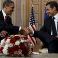 À Colleville, l'hommage de Sarkozy à Obama