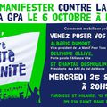 INFOS SUR LA MANIF DU 6 OCTOBRE