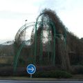 Rond-point à Pouilly en Auxois