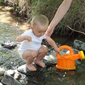 Les pieds dans l'eau