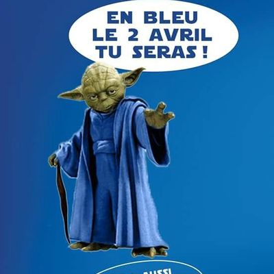 LE 2 AVRIL C'EST LA JOURNÉE BLEUE, la journée mondiale de sensibilisation à l'autisme 