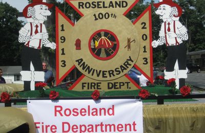 Roseland Fire Department, 100th Anniversary, Parade and Picnic