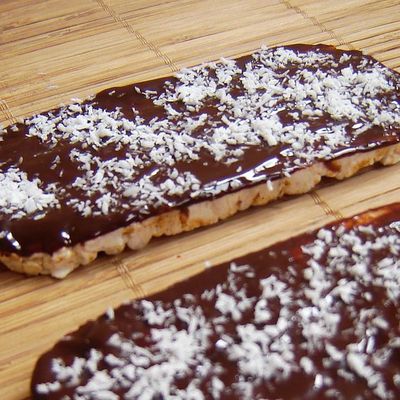 ***Galettes de Riz Chocolat-Coco***