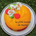 Entremet coco passion mangue