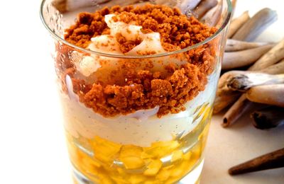 Crème et brunoise d'ananas vanillées