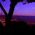 Plage de l'Escalet dans  le Golfe de saint Tropez