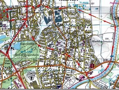 VERS LE SUD DE KINGERSHEIM : 21/03/2013