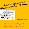 Reste quelques emplacements pour le Vide Grenier du Dimanche 03 Mai 2015