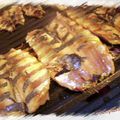 Filets de sardines au  vinaigre balsamique ou l'art de faire ses courses