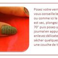 Le nail art Newspaper