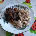 COQ AU VIN ROUGE, SANS GLUTEN, SANS LAIT