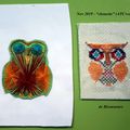 ATC thèmes "hibou/chouette" + "fée" + "ange"