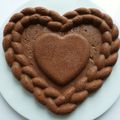 coeur moelleux diététique poire chocolat coco au konnyaku, au son d'avoine et au psyllium (sans sucre ni beurre ni oeufs)