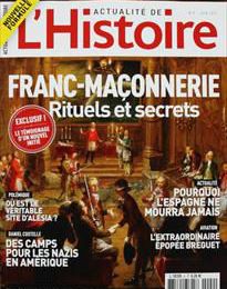 PROCHAINE INTERVIEW DANS ACTUALITÉ DE L'HISTOIRE