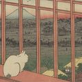 😽 Hiroshige et l'éventail 🍤