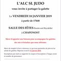 INVITATION GALETTE DES ROIS VENDREDI 18 JANVIER 2019
