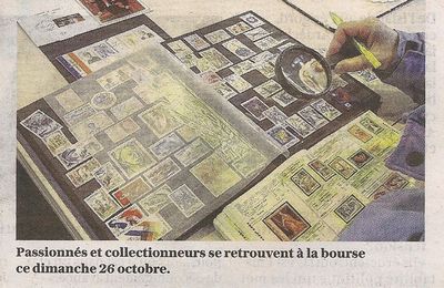 45e Salon des Collectionneurs à Belfort, l’article de L’Est Républicain annonçant la manifestation du 26 octobre 2025