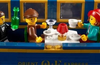 Avec Lego, Bienvenue à bord de l'Orient-Express