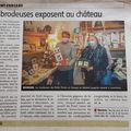 article sur notre expo dans l’Yonne Républicaine 🧵📰