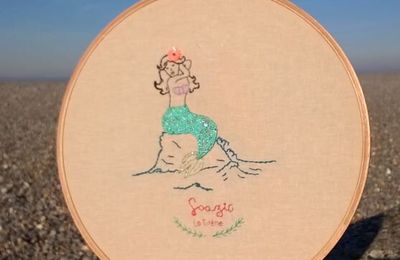 Broderie : Soazig La Sirène...