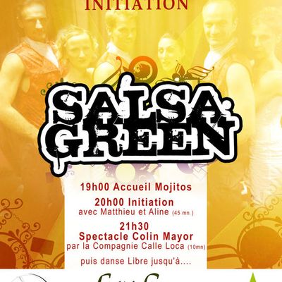 Soirée Salsa Green le 13 Mai prochain au Golf de Biéville