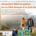 Novembre 2024 en poème par Paysagiste Pays Basque et Paysagiste Landes