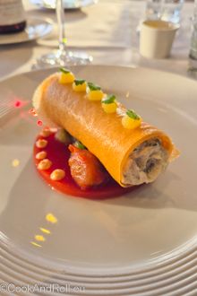 Croustillant d'araignée de mer - Découverte gastronomique au restaurant Cap Horn des Thermes Marins de Saint-Malo