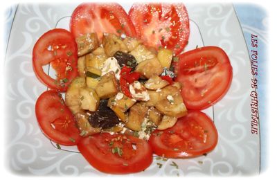 Salade betteraves courgettes