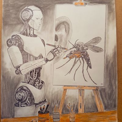 Dessin divers: L'Art IA
